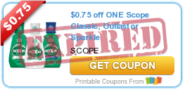 Two NEW Printable Scope Coupons | Save $2.25!