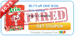 General Mills Cereals as Low as $1!