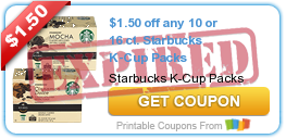 NEW Printable Coupons for Starbucks, Glade, and Silk