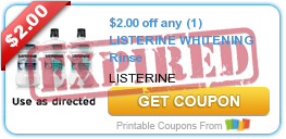 Lots of NEW Printable Coupons! (Listerine, Visine, Yes To, Arm & Hammer, and More!)