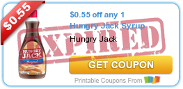 Hungry Jack Pancake Mix $1.93 After New Coupon!