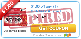 NEW Printable Coupons for Burt’s Bees and Bengay