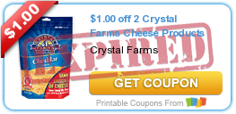 NEW Coupons for Crystal Farms Cheese, Ocean Spray, Metamucil, and More!