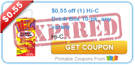 New Printable Coupons for Hi-C, Minute Maid, and Pillsbury Sweet Rolls