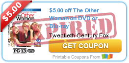 New Printable Coupons for The Other Woman and Jungle Master DVDs!