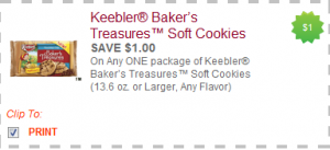 New Keeblers Cookies Coupon