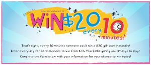 Sweepstakes Roundup: Kmart, Payless, Box Tops for Education and More
