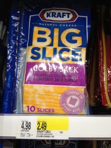 Kraft Natural Cheese Slice Coupon + Target Scenario