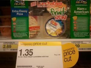 Possible $0.35 For Lunchables at Target