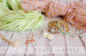 Fashion Friday: 50% Off Mint and Peach Accessories (Other Colors Available Too!)