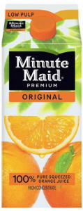 $1/1 Minute Maid Orange juice Coupon