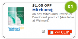 $1/1 Mitchum Deodorant Coupon + CVS and Walgreens Deals