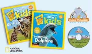 National Geographic Little Kids + Mirabelle DVD Sampler for $7