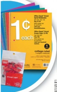 Office Depot Back to School Deals for 8/21-09/03