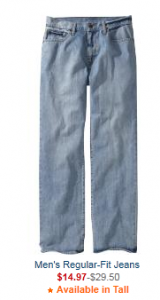 Old Navy: Jeans for Men As Low as $14.97