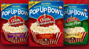 Free Sample: Orville Redenbacher’s Pop Up Bowl (New Link)