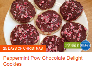 Peppermint Pow Chocolate Delight Cookies!