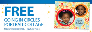 Walmart: Free PictureMe Going in Circles Photo Collage