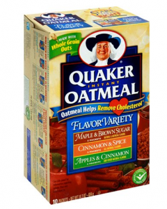 Target: Quaker Oatmeal 18ct Box for $0.50