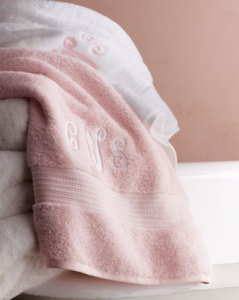 Monogrammed Ralph Lauren Towels for $9.99 Shipped