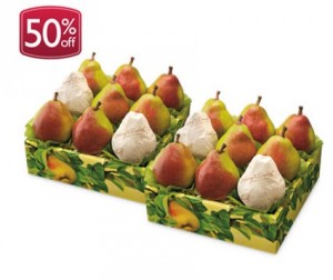 Extended: Two Boxes of Royal Riviera Pears for $22.05 Shipped