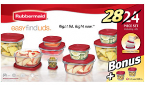 Rubbermaid Food Storage $9.48 (28 pieces)