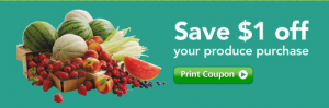 $1 off Produce Coupon for Safeway
