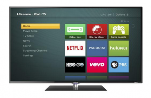 Hisense 40″ LED Smart HDTV With Built in Roku—$299.99!