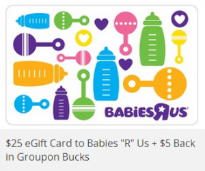 Buy a $25 Gift Card, Get $5 Groupon Bucks! (CVS, Kmart, AE, Chili’s, and More!)