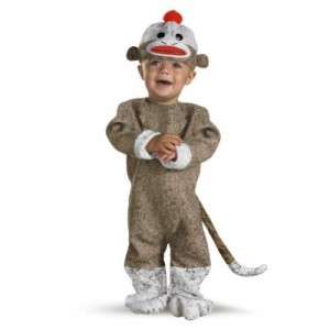 Target: Sock Monkey Infant Costume 12-18 mo $8.99