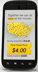 Fandango or MovieTickets.com Tickets for $4 Each