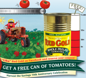 ‘Like’ Red Gold Tomatoes For Free Tomatoes Coupon
