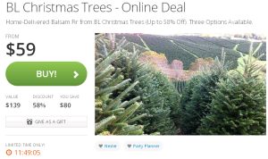 Groupon Online Deals: Delivered Christmas Trees, Staples, and More! (Save Over $240!)