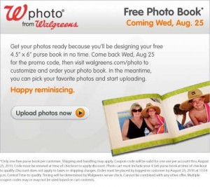 Walgreens: Free Purse Photobook