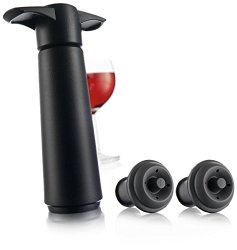 Vacu VinWine Saver Vacuum Wine Pump with 2 Stoppers $10 (originally $24.99)
