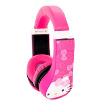 Hello Kitty Kid Safe Over the Ear Headphone w/ Volume Limiter – $17.91!