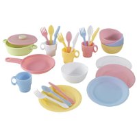 Kidcraft 27 pc Cookware Playset – Pastel – Just $11.69!