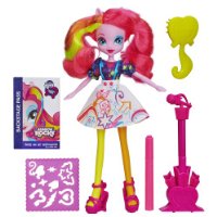 My Little Pony Equestria Girls Rainbow Rocks Pinkie Pie Doll with Guitar – $6.79!