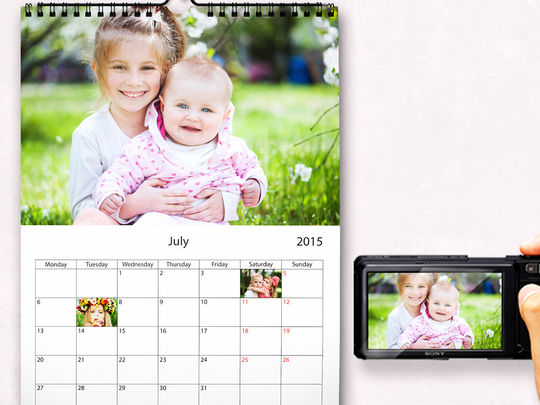 Custom Photo Calendars Only $4 With $3.99 Shipping!