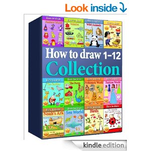 How to Draw Collection 1-12 – Over 400 Pages – FREE!