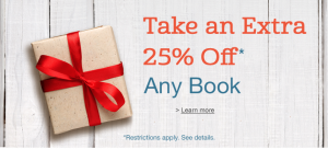 25% Off Any One Book at Amazon!