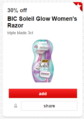 Target: BIC Soleil Razors Only $1.19!