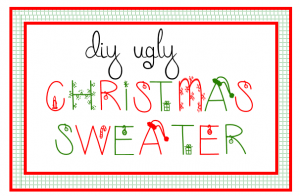 DIY Ugly Christmas Sweaater