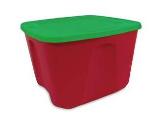 18 Gallon Holiday Storage Tote Only $4.99!