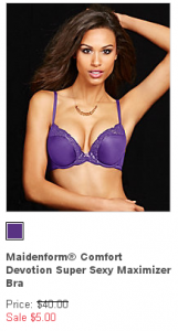 Maidenform Clearance: $5 Bras and $1.49 Panties!