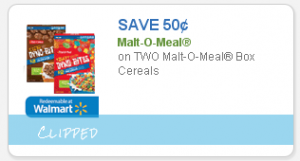 Three New Malt-O-Meal Cereal Coupons!