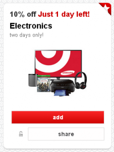 Target Cartwheel Electronics