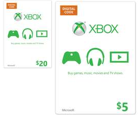 Buy a $20 Xbox Gift Card and Get a $5 Gift Card FREE! (Digital Delivery)