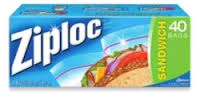 Ziploc 40 ct sandwhich