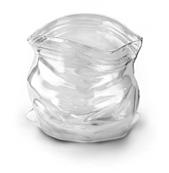 Fred and Friends Unzipped-Bag-Shaped Hand-Blown Glass Bowl $11 (originally $20)